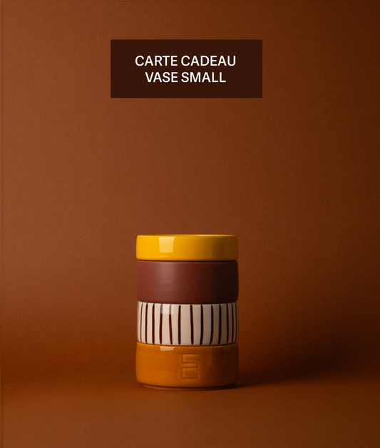 GIFT CARD SMALL VASE - €160